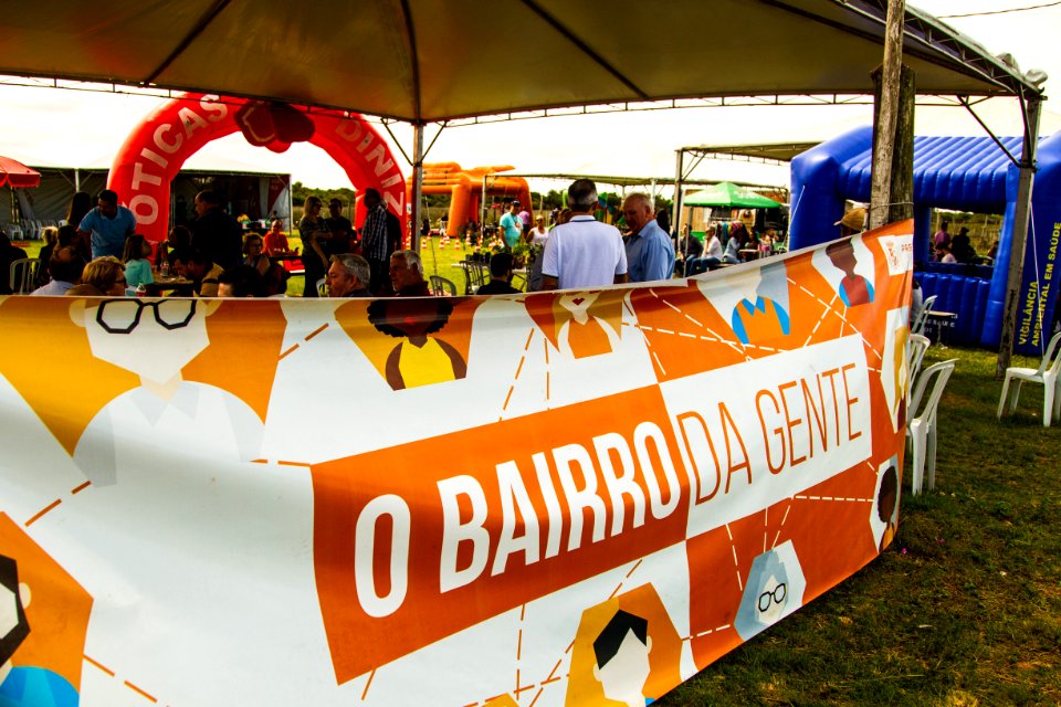 14.04.2018 - O Bairro da Gente na Colônia Z3 - Foto: Gustavo Vara