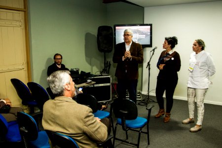 18.05.2018 - Palestra do secretário Fernando Estima na Chocolatec - Foto: Gustavo Vara
