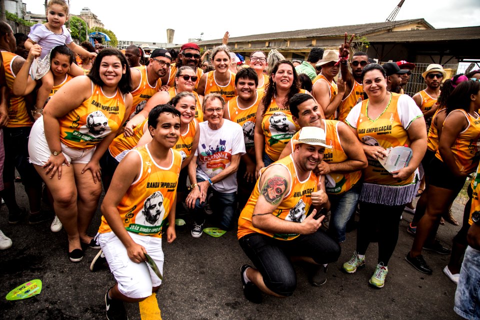10.02.2018 - Prefeita Paula Mascarenhas e o vice Idemar Barz durante o primeiro dia do Carnaval 2018 - Foto: Gustavo Vara