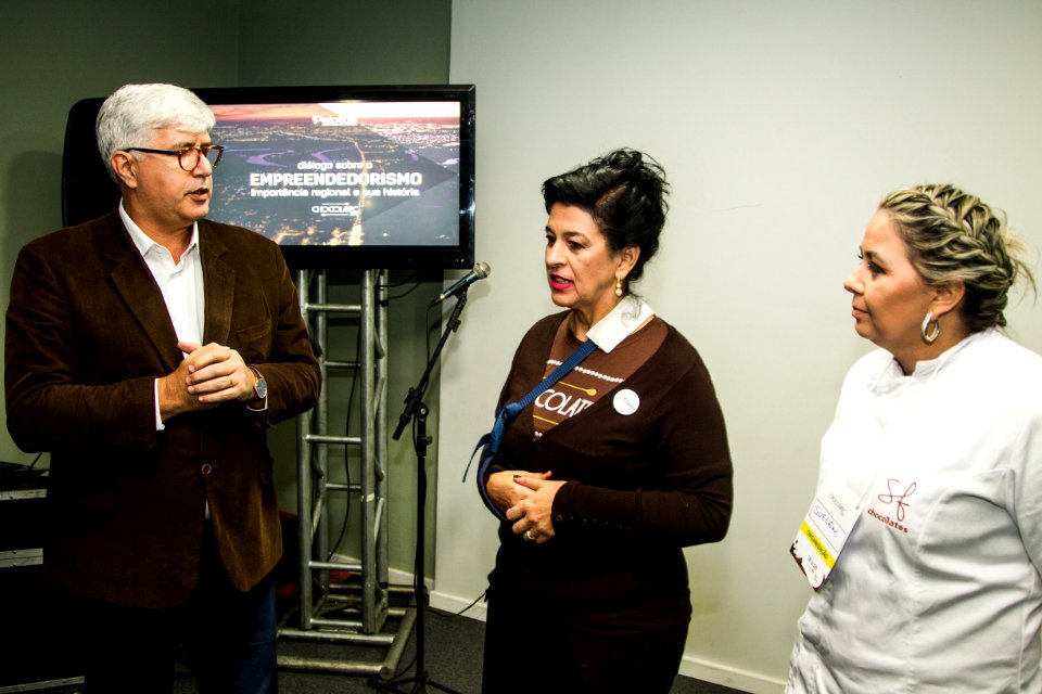 18.05.2018 - Palestra do secretário Fernando Estima na Chocolatec - Foto: Gustavo Vara