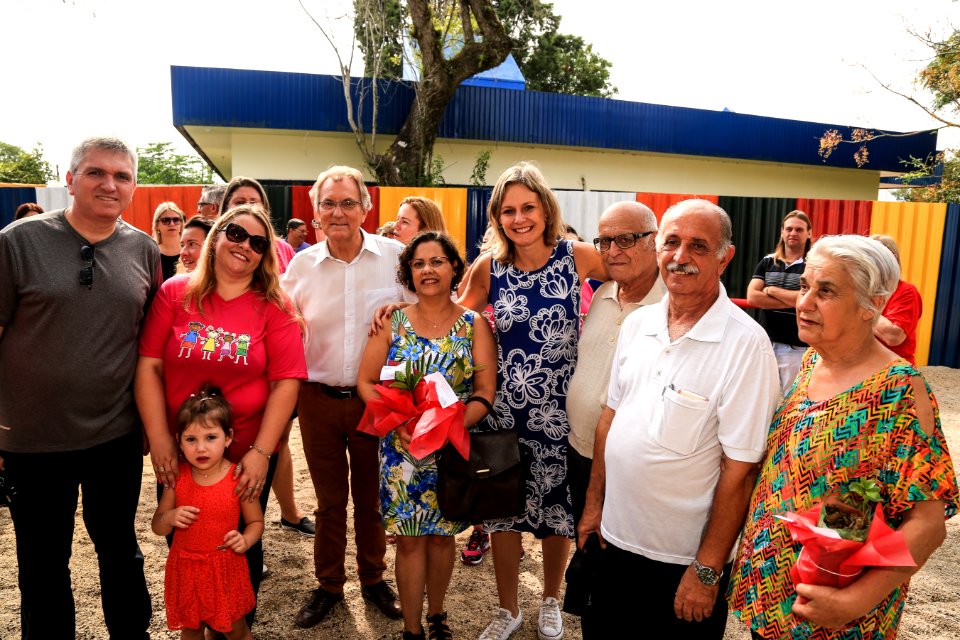 10.04.2018 -  Entrega da reforma e ampliação da Escola de Educação Infantil Oswald de Andrade - Foto: Gustavo Vara