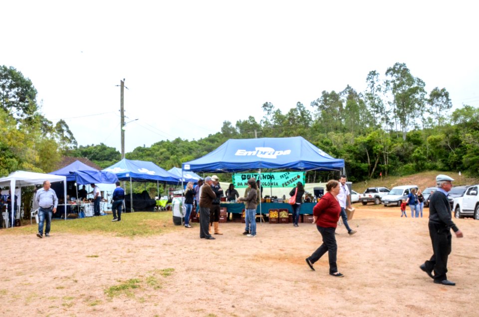 25.11.2017 - Prefeito em exercício Idemar Barz na abertura da Colheita do Pêssego 2017