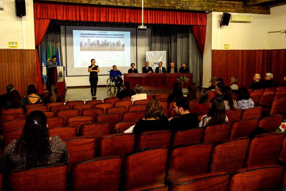 22.11.2017 - Abertura do Fórum de Acessibilidade Urbana e Arquitetônica no Auditório da Ucpel