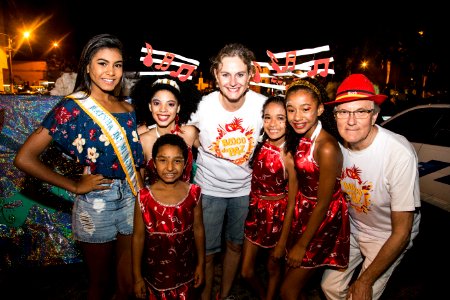12.02.2018 - Bloco da Paz desfila na Passarela do Samba no Porto de Pelotas - Foto: Gustavo Vara