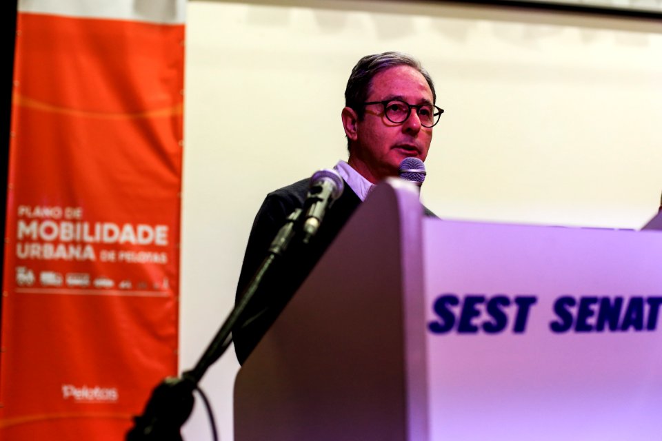 23.05.2018 - Prefeita Paula Mascarenhas na abertura do  1º Seminário Temático do Plano de Mobilidade Urbana "Pedestres, Ciclistas e suas infraestruturas" - Foto: Gustavo Vara