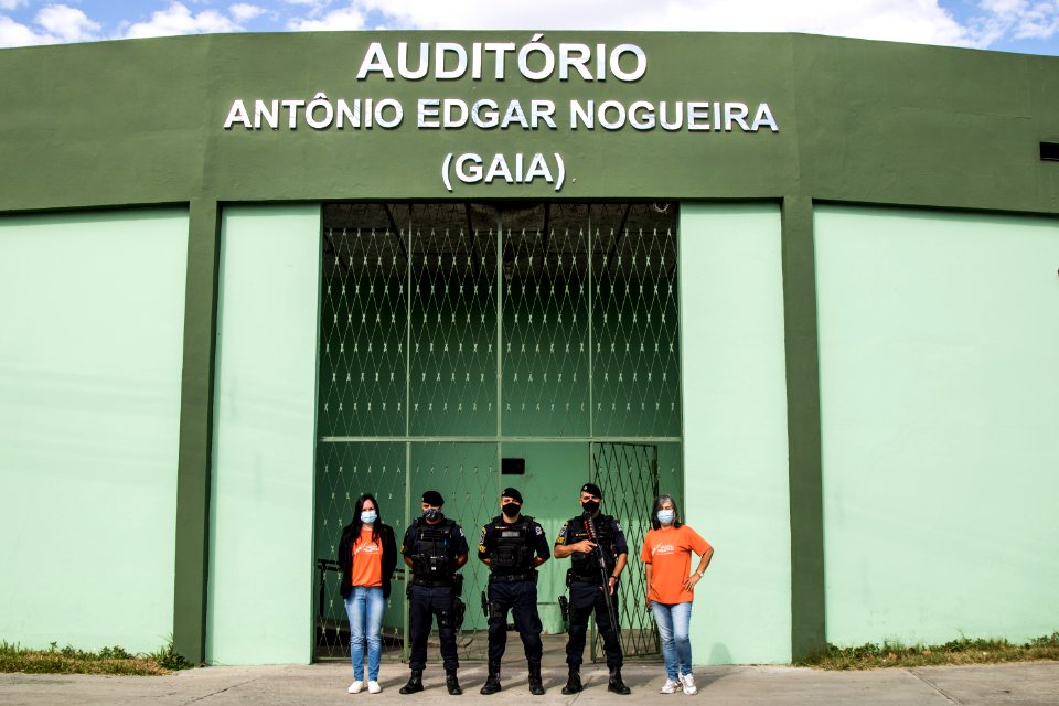 03.05.2021 -  2ª dose para idosos de 71 anos nas escolas - Foto Michel Corvello