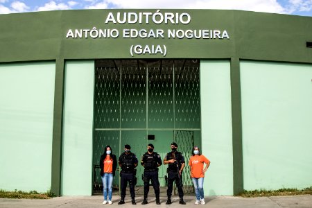 03.05.2021 -  2ª dose para idosos de 71 anos nas escolas - Foto Michel Corvello