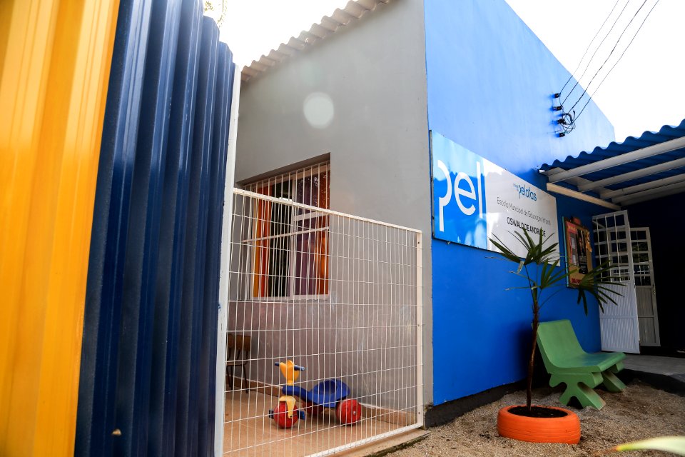 10.04.2018 -  Entrega da reforma e ampliação da Escola de Educação Infantil Oswald de Andrade - Foto: Gustavo Vara
