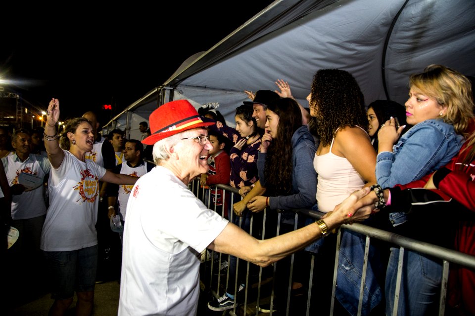 12.02.2018 - Bloco da Paz desfila na Passarela do Samba no Porto de Pelotas - Foto: Gustavo Vara