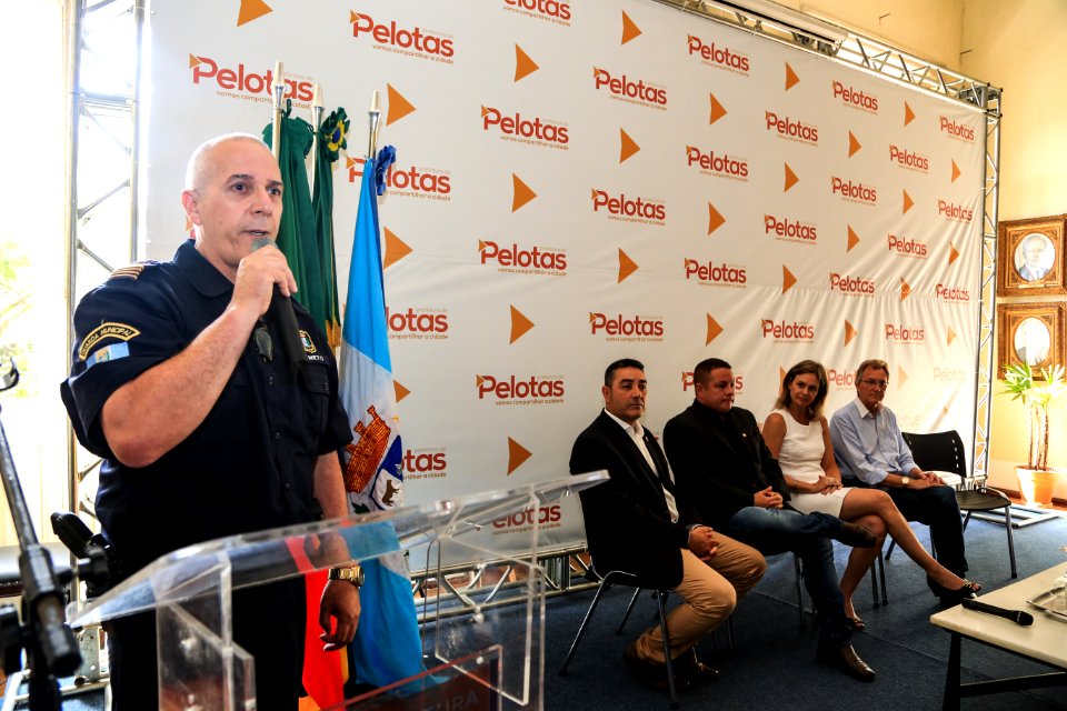 15.02.2018 - Troca de comando da Guarda Municipal - Foto: Gustavo Vara