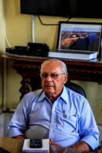 16.01.2018 - Prefeita Paula Mascarenhas com novo secretário Abel Dourado - nova Secretaria de Administração e Recursos Humanos - SARH