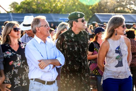 18.04.2018 - Apresentação da Esquadrilha da Fumaça em comemoração aos 100 anos do 9ª Batalhão de Infantaria Motorizada em Pelotas e pela passagem do Dia do Exército - Foto: Gustavo Vara