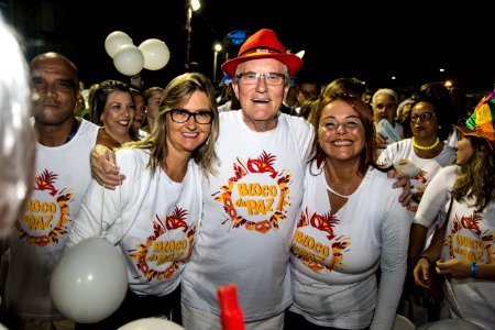 12.02.2018 - Bloco da Paz desfila na Passarela do Samba no Porto de Pelotas - Foto: Gustavo Vara
