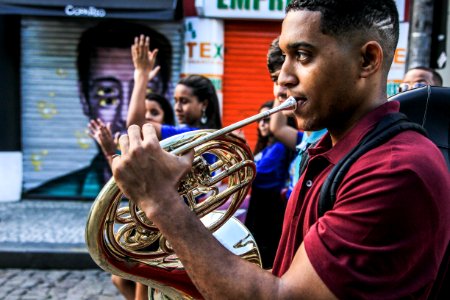 15.01.2018 - Prefeita Paula Mascarenhas no Cortejo Musical do 8° Festival Internacional Sesc de Música