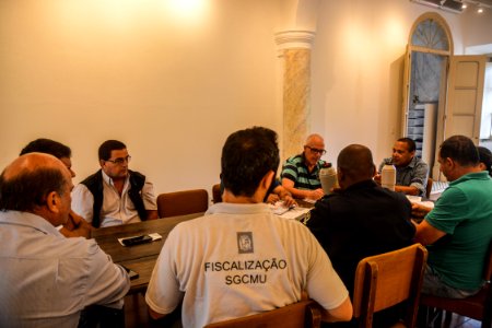 18.01.2018 - Reunião sobre fiscalização e segurança na Festa de Iemanjá no Balneário dos Prazeres