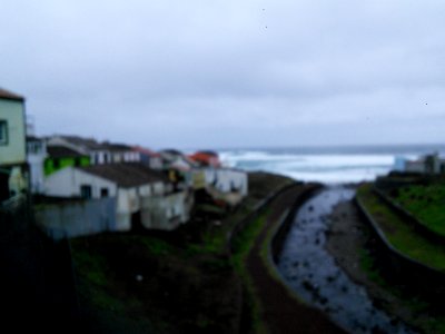 Ribeira Grande on a rainy day