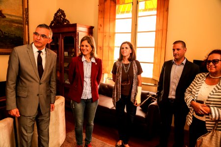 30.11.2017 - Prefeita Paula Mascarenhas na entrega e apresentação do código de convivência aos vereadores