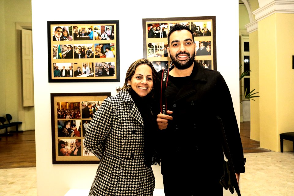 05.07.2019 - Prefeita Paula Mascarenhas e o vice Idemar Barz prestigiam a abertura da exposição fotográfica ‘Bernardo de Souza em dois tempos’ em homenagem ao ex-prefeito, com imagens do fotógrafo Gustavo Vara - Foto: Michel Corvello