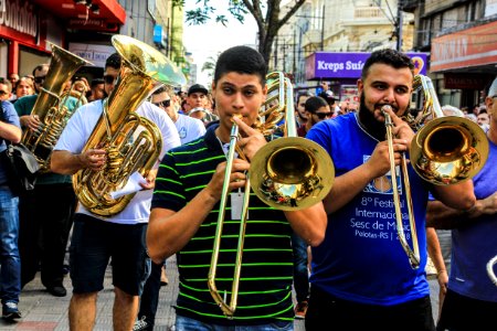 15.01.2018 - Prefeita Paula Mascarenhas no Cortejo Musical do 8° Festival Internacional Sesc de Música