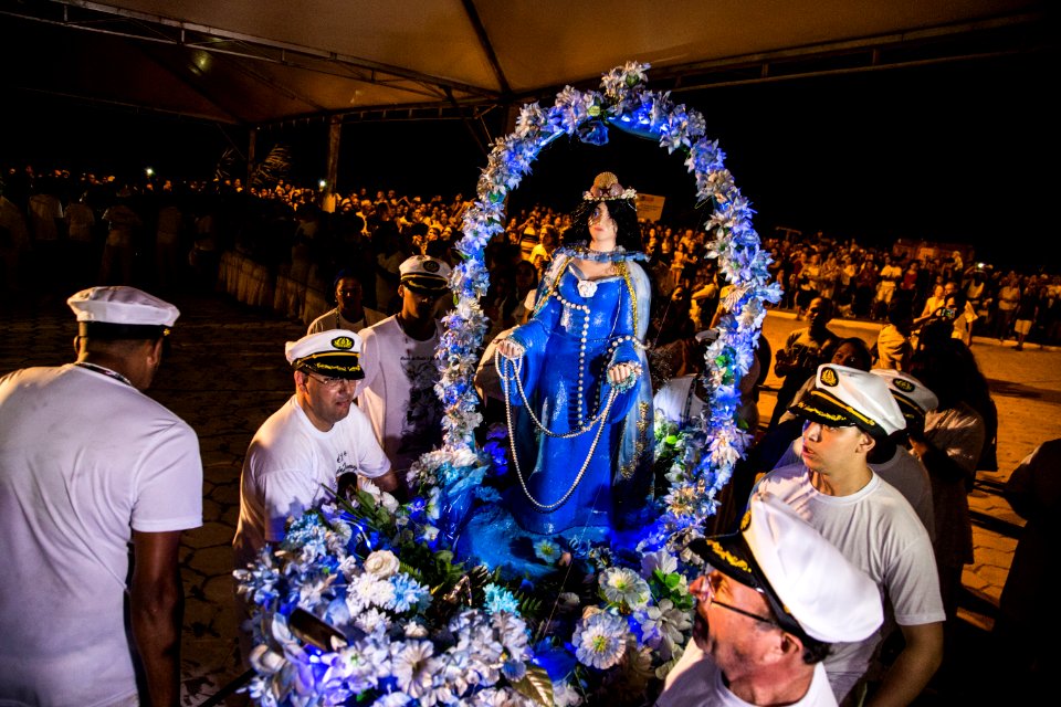 01.02.2018 - Noite de Iemanjá no Balneario dos Prazeres (Barro Duro) - Foto: Gustavo Vara
