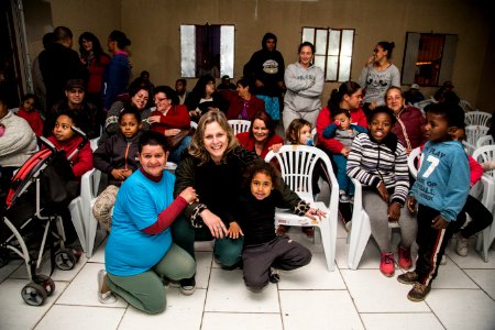 30.06.2018 - Prefeita Paula Mascarenhas no encerramento evento residencial Haragano  - Foto: Gustavo Vara