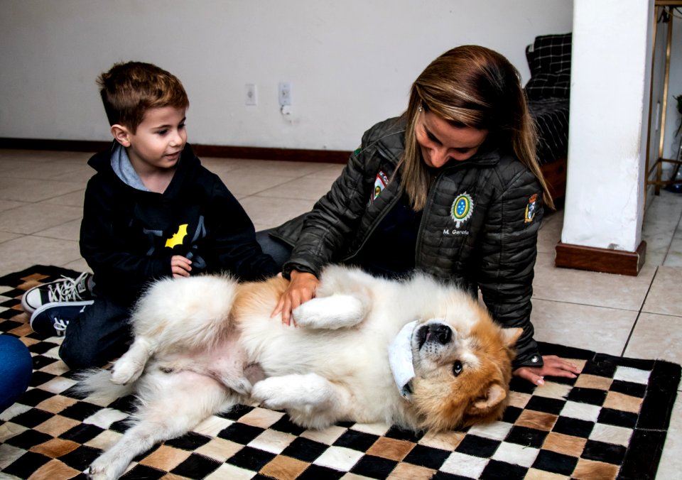 05.05.2021 - Entrevista com a tutora de cão adotado no Canil Municipal - Foto Michel Corvello