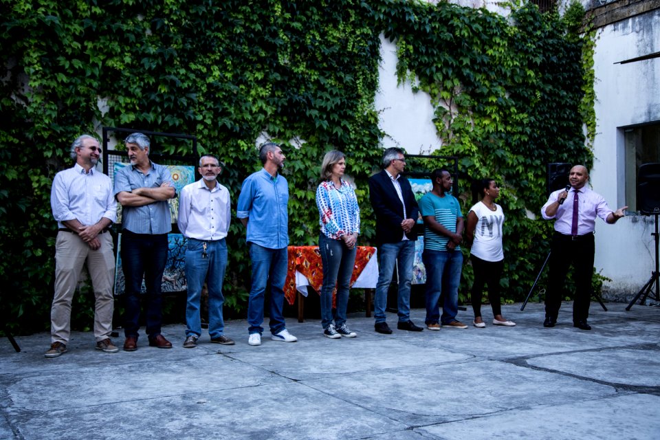 13.11.2017 - Prefeita Paula Mascarenhas participa da Abertura da semana da Consciência Negra no pátio interno da Secult