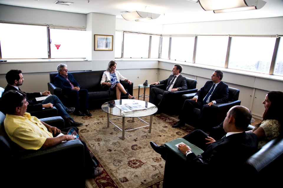 07.02.2018 - Porto Alegre/RS - Prefeita Paula Mascarenhas durante reunião com o procurador-geral de Justiça do RS, Fabiano Dallazen - Foto: Gustavo Vara