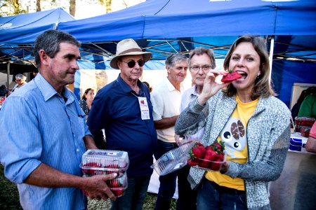 12.11.2017 - 1ª Festa do Morango é atração na comunidade do Redentor, na Estrada da Gama, localizada no Monte Bonito. Com a presença do secretário muncipal Jair Seidel, vice prefeito Idemar Barz e a prefeita Paula Mascarenhas