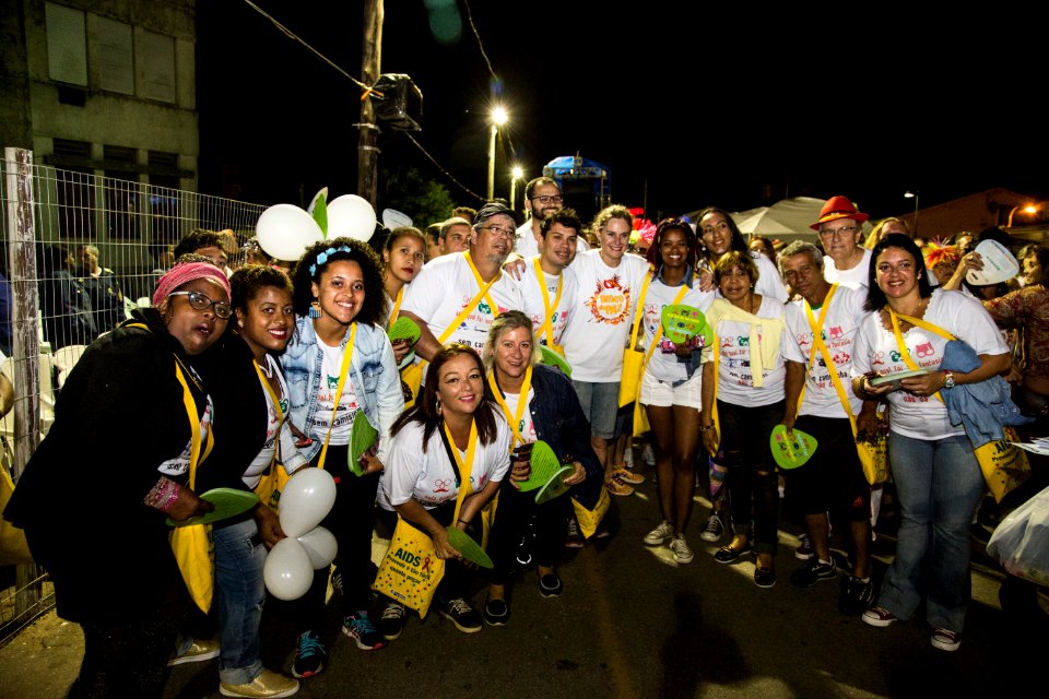 12.02.2018 - Bloco da Paz desfila na Passarela do Samba no Porto de Pelotas - Foto: Gustavo Vara