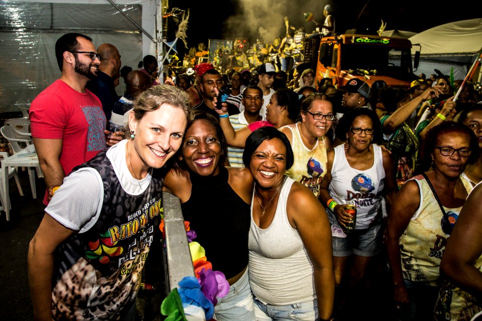 10.02.2018 - Prefeita Paula Mascarenhas e o vice Idemar Barz durante o primeiro dia do Carnaval 2018 - Foto: Gustavo Vara