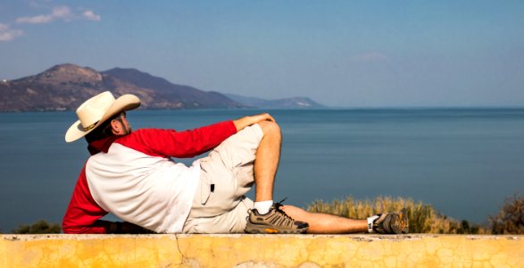 En el lago de Chapala se encuentra esta isla