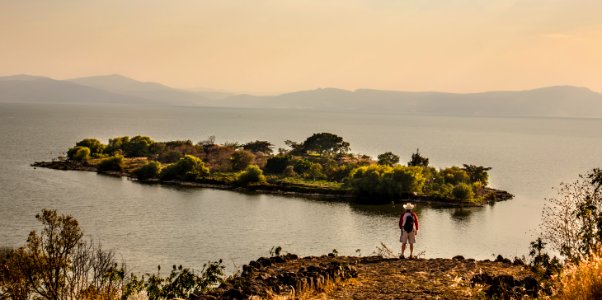 En el lago de Chapala se encuentra esta isla
