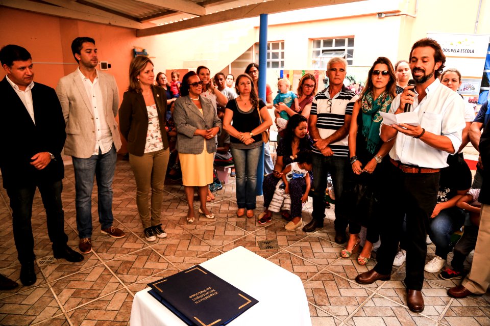 25.04.2018 - Inauguração da Escola de Educação Infantil Mário Osório Magalhães - Foto: Gustavo Vara