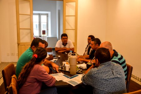 18.01.2018 - Reunião sobre fiscalização e segurança na Festa de Iemanjá no Balneário dos Prazeres