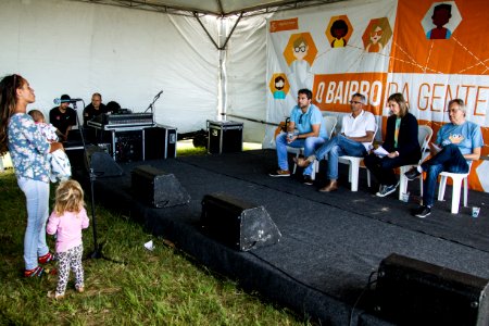 14.04.2018 - O Bairro da Gente na Colônia Z3 - Foto: Gustavo Vara