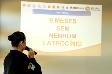 17.05.2018 - Prefeita Paula Mascarenhas em coletiva de imprensa para apresentação dos dados da segurança pública no primeiro quadrimestre de 2018 - Foto: Gustavo Vara