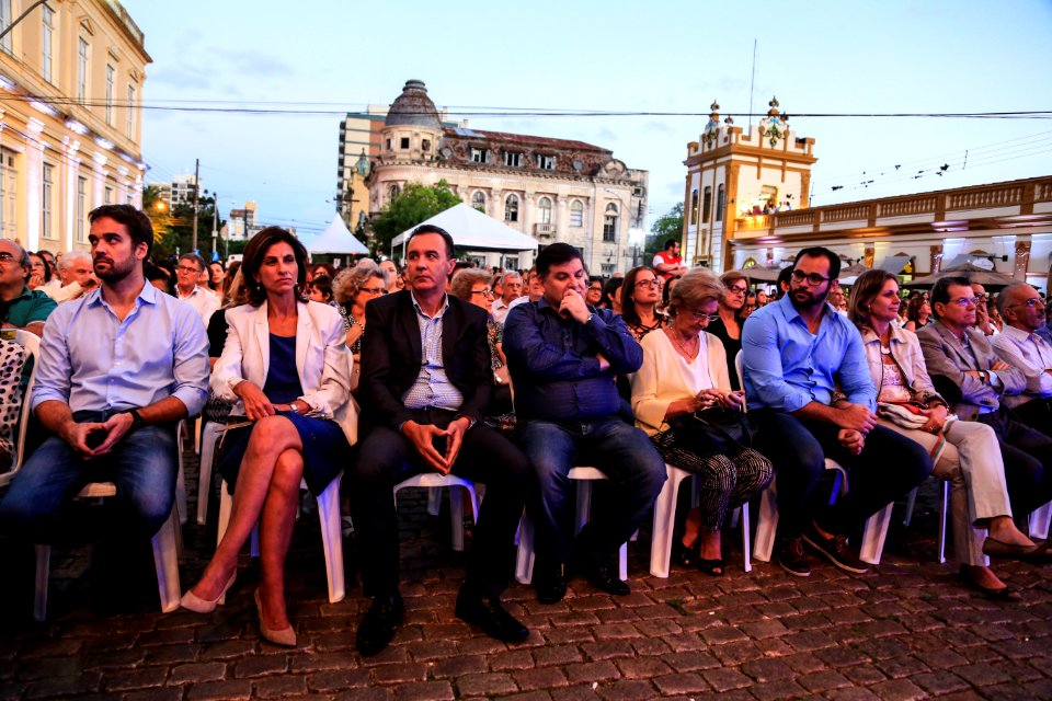 26.01.2018 - Prefeita Paula Mascarenhas durante o encerramento do Festival SESC de Música - Foto: Gustavo Vara