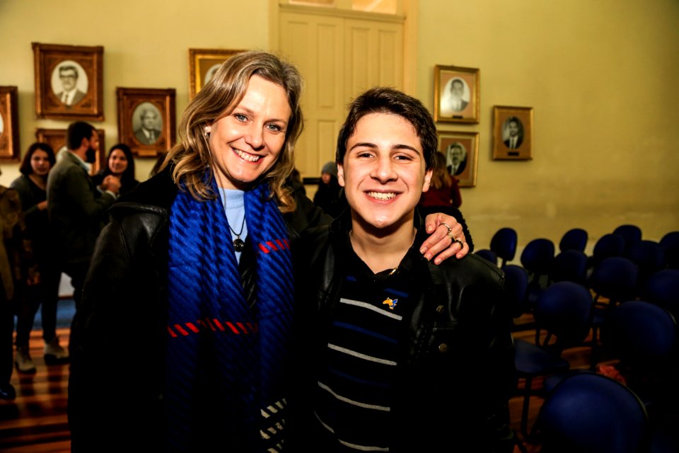 03.07.2018 - Prefeita Paula Mascarenhas durante lançamento das Metodologias Conte Comigo e ACT – Criando Crianças Seguras e do Estudo PIÁ – UFPEL - Foto: Gustavo Vara