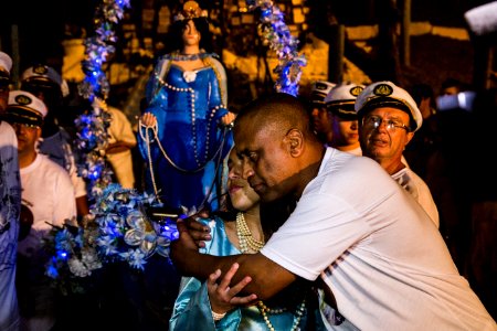 01.02.2018 - Noite de Iemanjá no Balneario dos Prazeres (Barro Duro) - Foto: Gustavo Vara