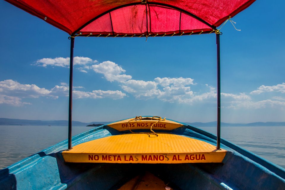 En el lago de Chapala se encuentra esta isla