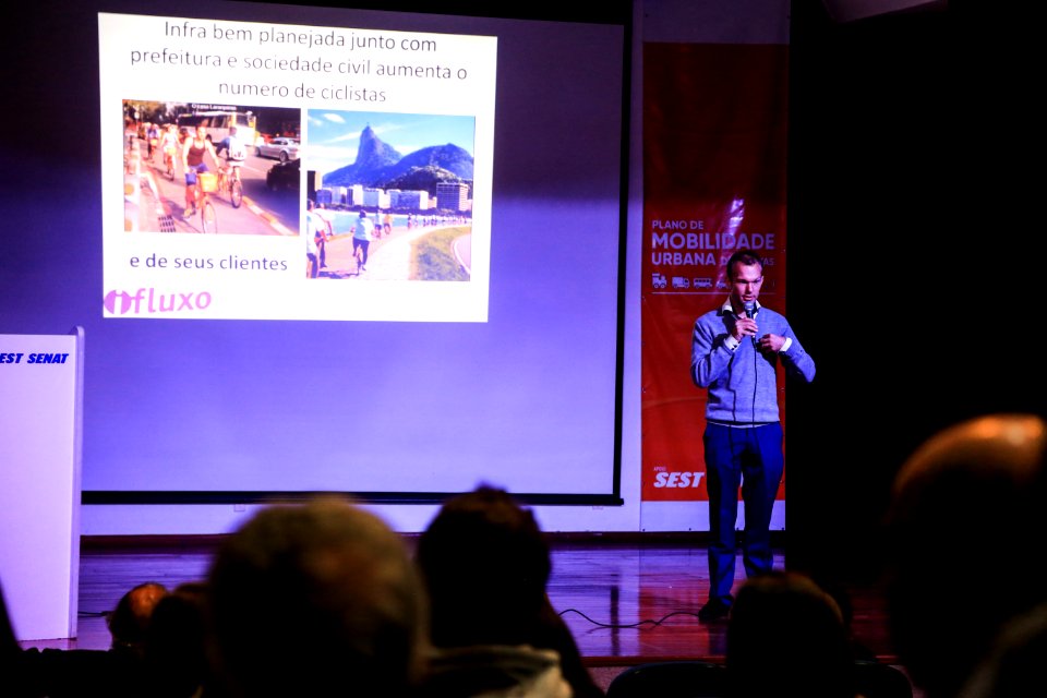 23.05.2018 - Prefeita Paula Mascarenhas na abertura do  1º Seminário Temático do Plano de Mobilidade Urbana "Pedestres, Ciclistas e suas infraestruturas" - Foto: Gustavo Vara