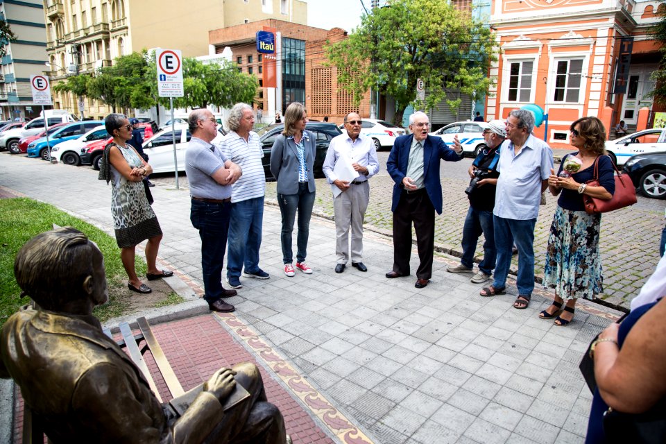 09.03.2018 - Homenagem aos 153 Anos de Idade do escritor João Simões Lopes Neto - Foto: Gustavo Vara