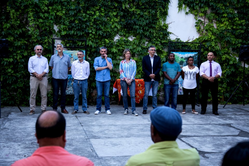 13.11.2017 - Prefeita Paula Mascarenhas participa da Abertura da semana da Consciência Negra no pátio interno da Secult