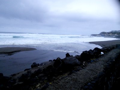 Ribeira Grande on a rainy day