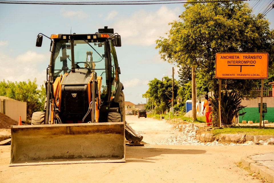 25.03.2021 Obras de Requalificação Rua Padre Anchieta Foto Rodrigo Chagas