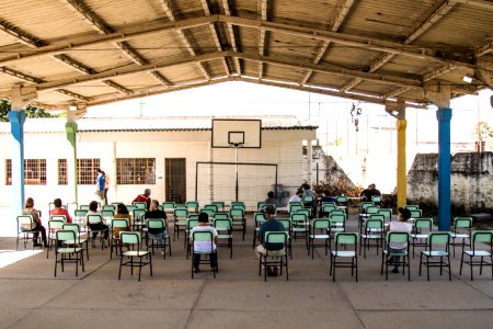 13.04.2021 - Vacinação de idosos com 63 anos nas escolas - Foto Michel Corvello