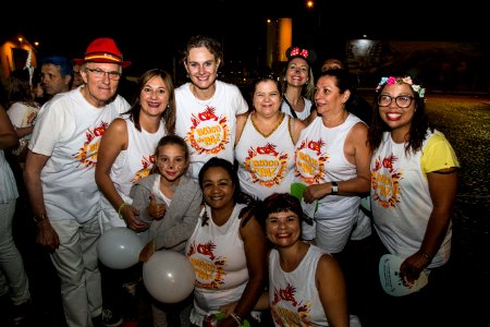 12.02.2018 - Bloco da Paz desfila na Passarela do Samba no Porto de Pelotas - Foto: Gustavo Vara