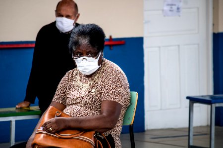 24.03.2021 - Vacinação dos idosos com 76 anos nas escolas - Foto Michel Corvello