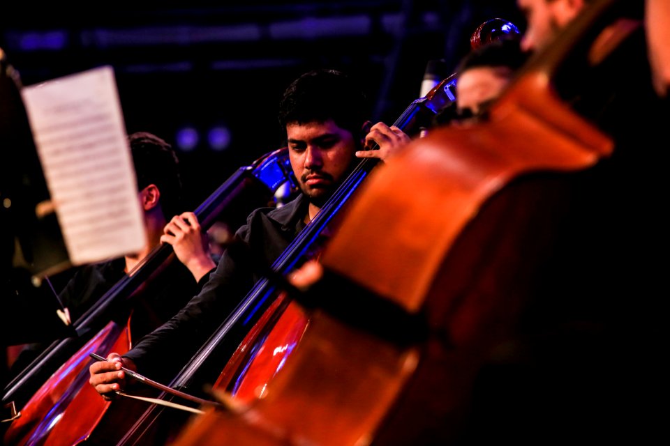 26.01.2018 - Prefeita Paula Mascarenhas durante o encerramento do Festival SESC de Música - Foto: Gustavo Vara